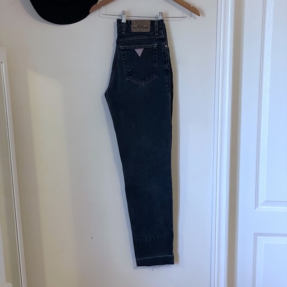 Vintage GUESS faded black/charcoal denim jeans, made in Canada π¨π¦ , size 32 - Picture 16 of 16